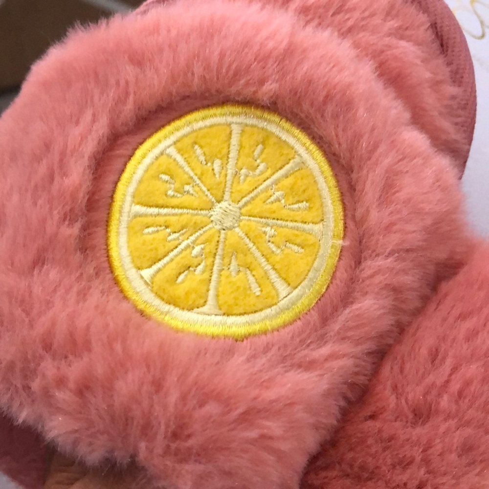 Jessica Simpson Flip Flip Lemon Slippers - Picture 3 of 5
